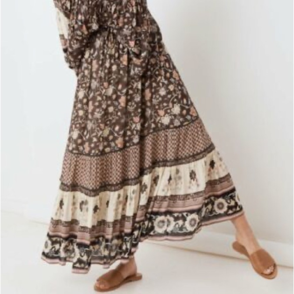Spell Portobello Road Maxi Skirt